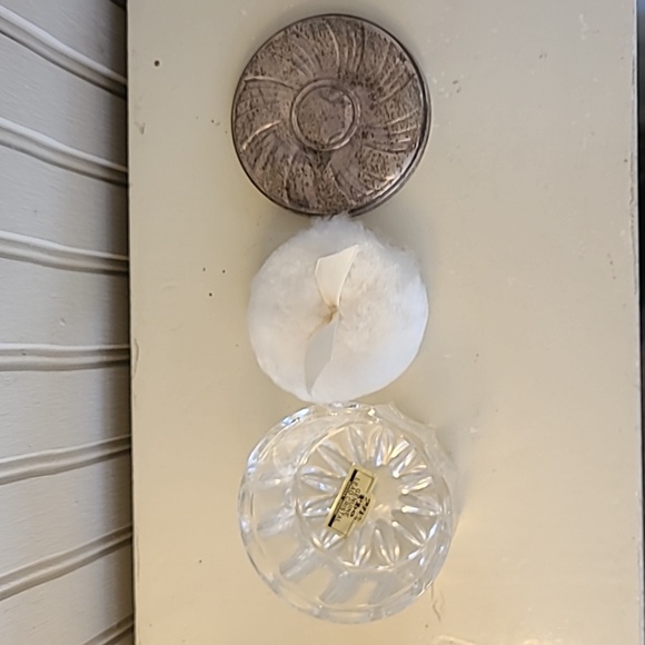 Vintage Towle Powder Dish With Sterling Lid Western Germany - Picture 7 of 12